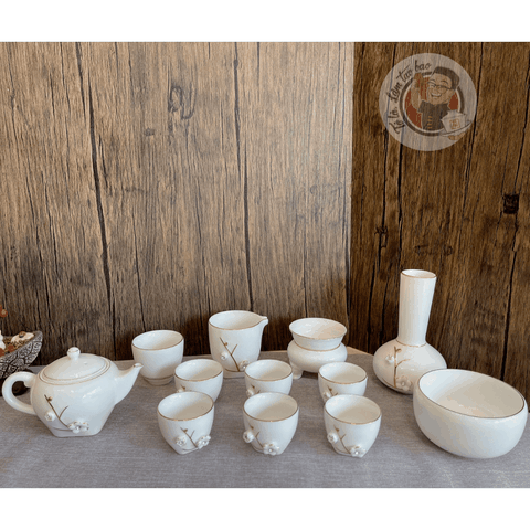 Bộ Trà Sứ Mã 6