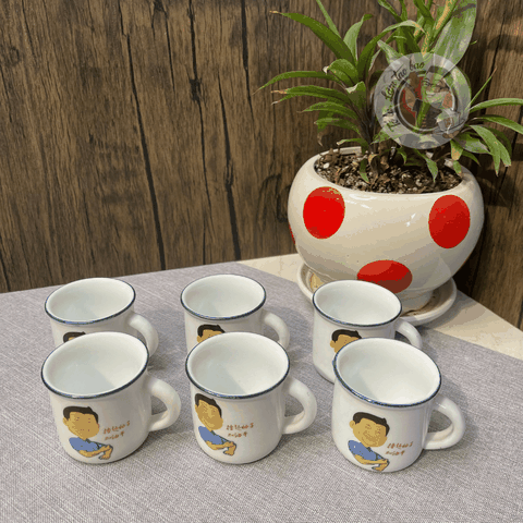 Bộ Chén Sứ Mã 5