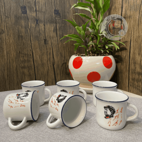 Bộ Chén Sứ Mã 7