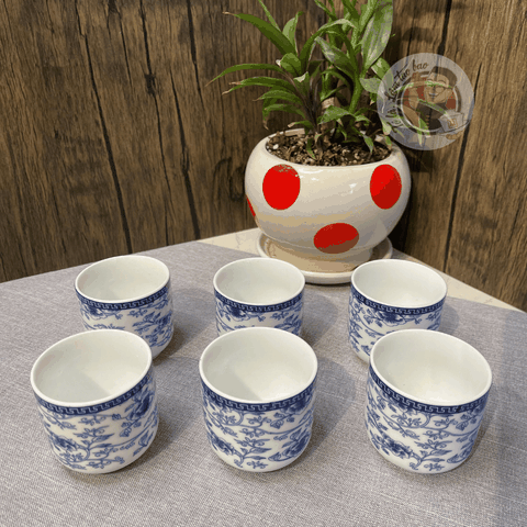 Bộ Chén Sứ Mã 8