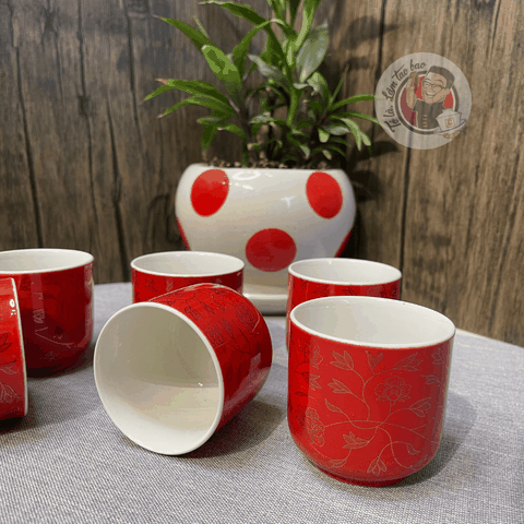 Bộ Chén Sứ Mã 9