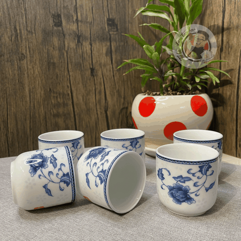 Bộ Chén Sứ Mã 11