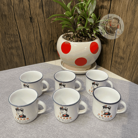 Bộ Chén Sứ Mã 6