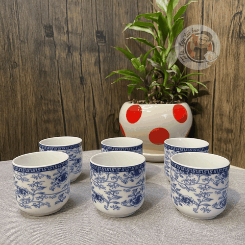 Bộ Chén Sứ Mã 8