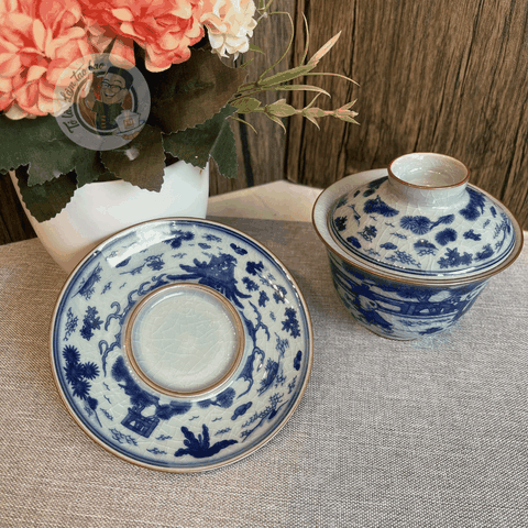 Chén khải men rạn