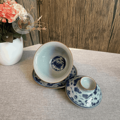 Chén khải men rạn