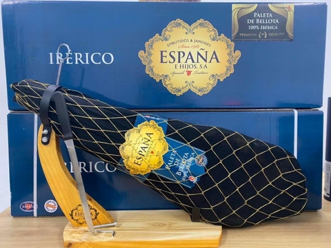 Đùi heo muối Heo đen Iberia 100% 5-5.5Kg