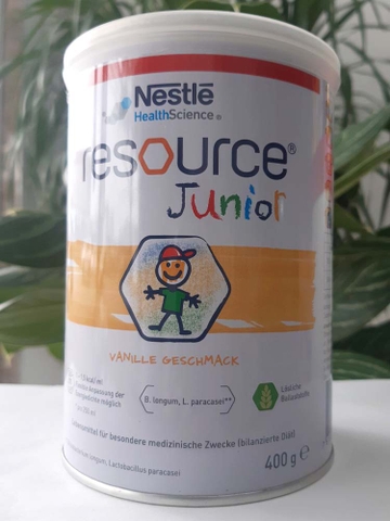 Sữa Resource Junior tăng cân tăng chiều cao cho Trẻ Từ 1 Tuổi, 400g
