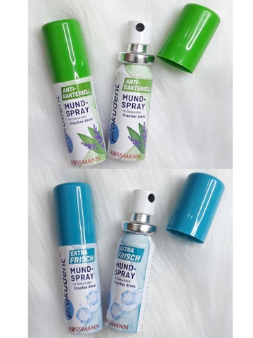 Xịt thơm miệng Prokudent Mundspray Anti Bakteriell 15ml