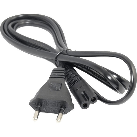 Dây nguồn AC đuôi số 8 2 lỗ, dài 1.5 mét, dùng cho loa kéo, đèn sạc, quạt sạc, máy in...