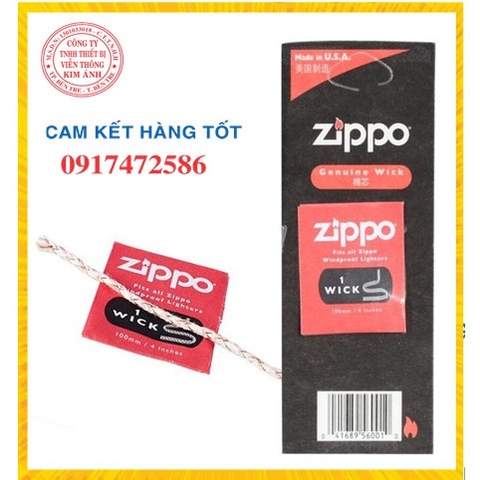 Tim - Bấc Zippo loại rẻ