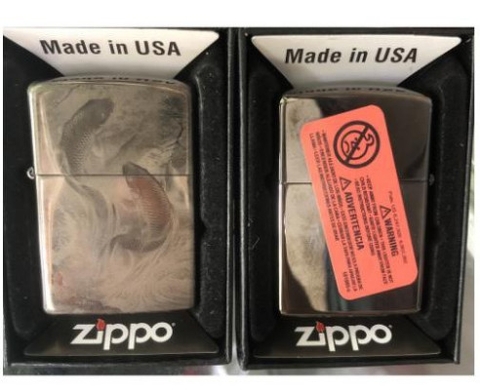 Bật lửa Zippo Cá Chép Vượt Vũ Môn