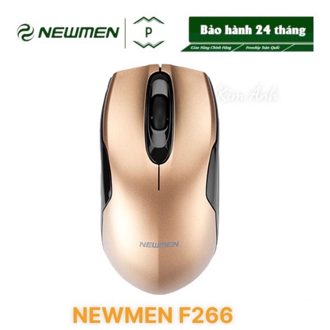 Chuột máy tính không dây Newmen F266 2.4Ghz – Chú báo tự do - Hàng chính hãng