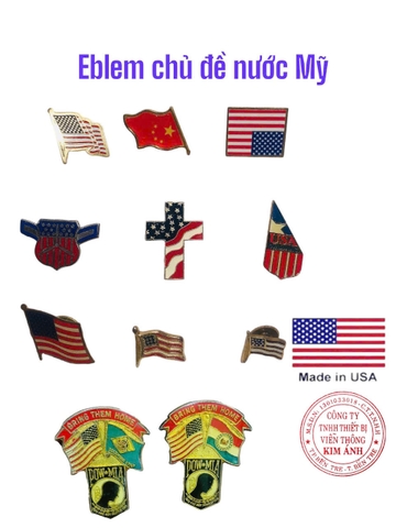 Eblem dán trang trí Zippo các chủ đề nước Mỹ ( MS01), hàng chính hãng nhập Mỹ