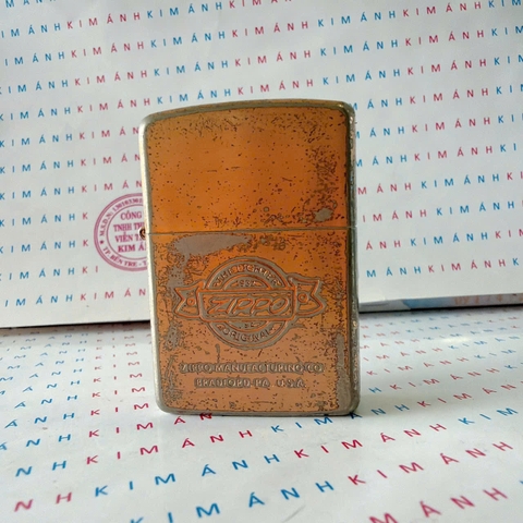 Bật Lửa Zippo Mỹ Khắc Laser 2 Mặt MANUFACTURING, Hàng Chính Hãng Có Giấy Hải Quan Gửi Kèm Đơn Hàng