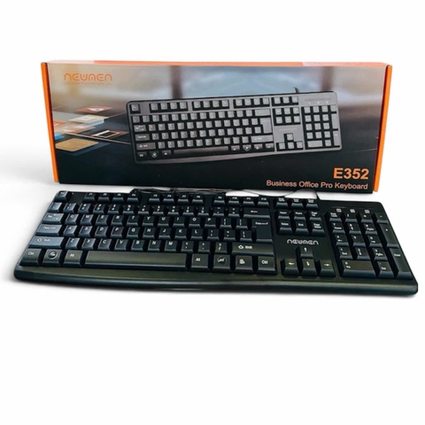 Bàn phím máy tính có dây Newmen E352 – Business Office, Hàng chính hãng