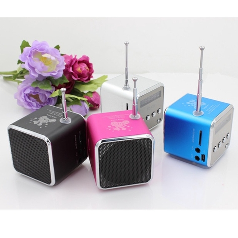 Loa bluetooth mini TD-V26, nhỏ gọn trong lòng bàn tay, chất liệu nhôm cao cấp, giá vừa túi tiền cho nhân viên, công nhân
