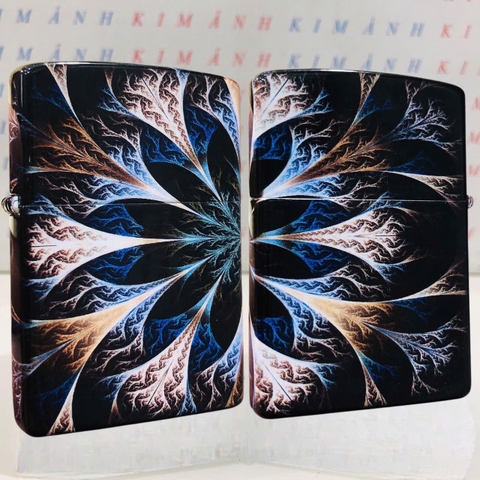 Bật lửa, hộp quẹt CHIEF chủ đề Cực Quang Đêm Tối, hàng chính hãng vỏ bằng đồng