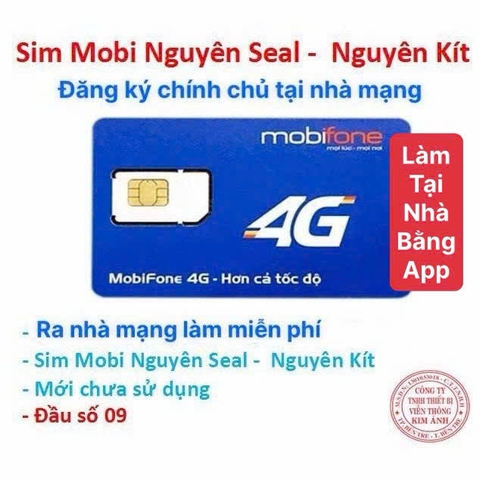 [Chọn sim số đẹp] Sim Mobifone nghe gọi mãi mãi loại nguyên kít, nguyên seal đăng ký chính chủ miến phí tại cửa hàng