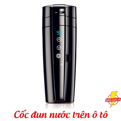 Cốc đun nước trên ô tô 12V - 24V, cốc đun nước mini CS-008