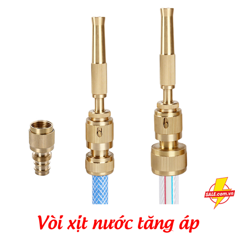 Vòi xịt vệ sinh, vòi xịt tăng áp cực mạnh, nhiều chế độ phun