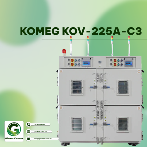 Battery Heating Test Oven - Komeg KOV-225A-C3