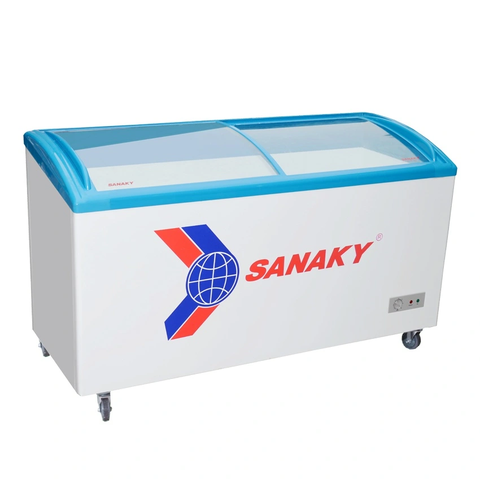 Tủ đông kính cong 380L Sanaky VH3899K