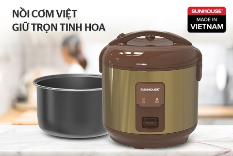 Nồi cơm điện 1,8L Sunhouse SHD8623