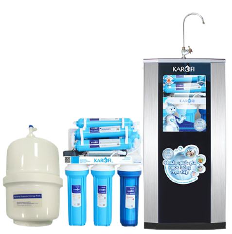 Máy lọc nước Karofi eRo80 cường lực (ERO80 & II màu vàng)