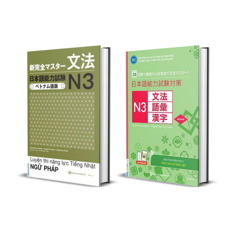 Combo Sách Học Ngữ Pháp N3