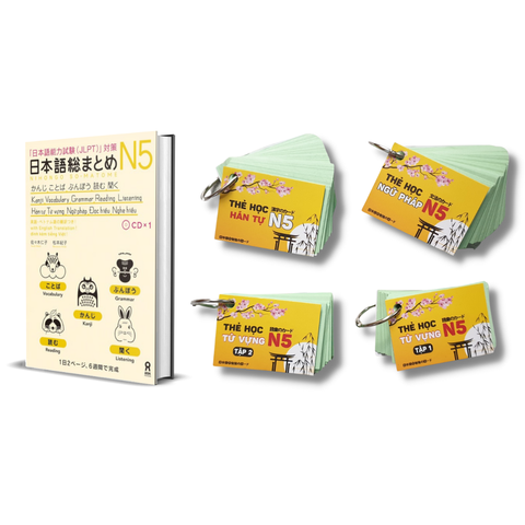 Combo Sách Tự Học N5