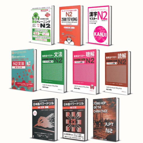 Bộ Sách Học và Luyện Thi Toàn Diện JLPT N2