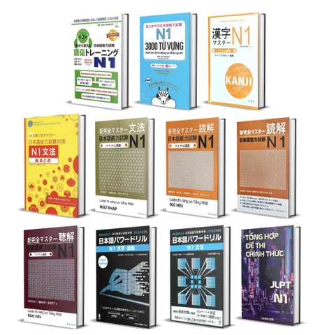 Bộ Sách Học và Luyện Thi Toàn Diện JLPT N1