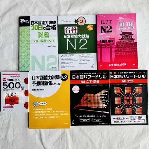 Combo Tổng Hợp Kiến Thức và Đề Thi N2