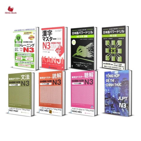 Combo Sách Học Và Luyện Thi Toàn Diện N3