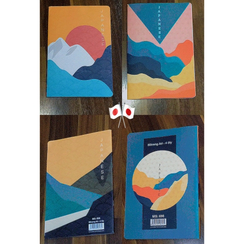 Vở Viết tiếng Nhật 4 ôly A4 - TN698