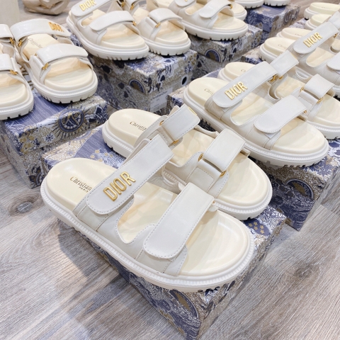 dép dior trắng