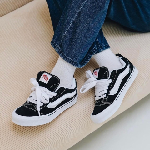 vans knu skool đen