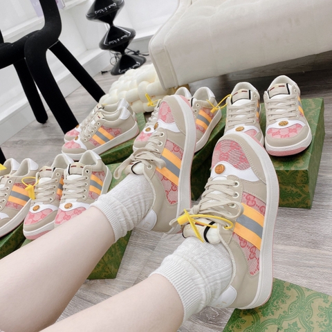 gucci hồng vàng ( đế thấp)