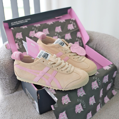 tiger patou nâu hồng