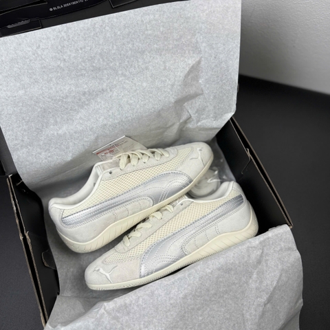 puma speedcat xám kem