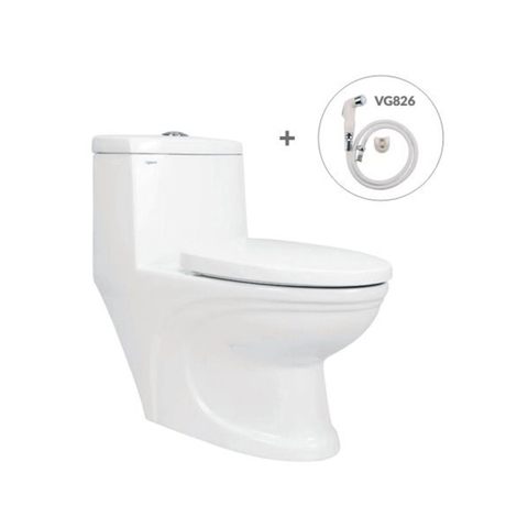 Bồn cầu 1 khối Viglacera V39M