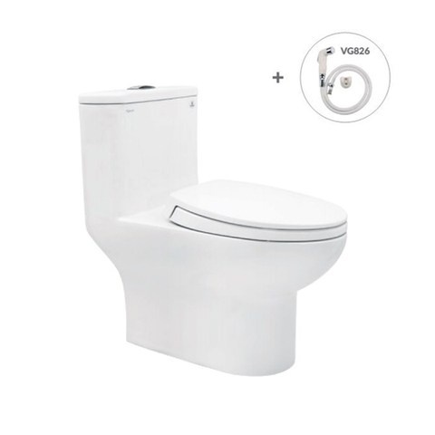 Bồn cầu 1 khối Viglacera V64