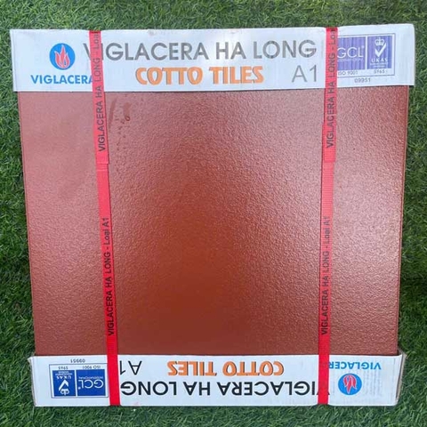 Gạch lát Cotto tráng men đỏ Viglacera Hạ Long