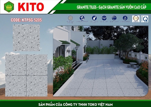 Gạch lát sân vườn Kito 50x50 KTPSG 5205