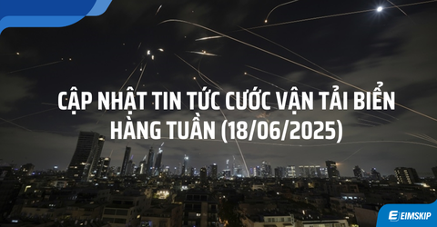 Cập nhật giá cước vận tải biển tuần qua (theo chỉ số Freightos Baltic Index)