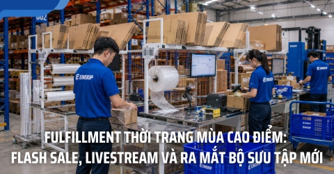 Fulfillment Thời Trang Mùa Cao Điểm: Bí Quyết Xử Lý Lượng Đơn Tăng Đột Biến Không Trễ SLA