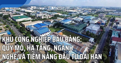 Khu công nghiệp Bàu Bàng: Quy mô, hạ tầng, ngành nghề và tiềm năng đầu tư dài hạn