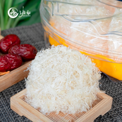 [Yến An Tặng Đường] - Yến Tinh Chế - Sợi Ngắn loại 100g tặng Đường thốt nốt 150g