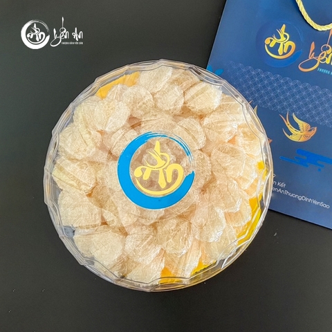 [Yến An Tặng Đường] - Yến Tinh Chế - Xơ Mướp Viên loại 100g tặng Đường thốt nốt 150g